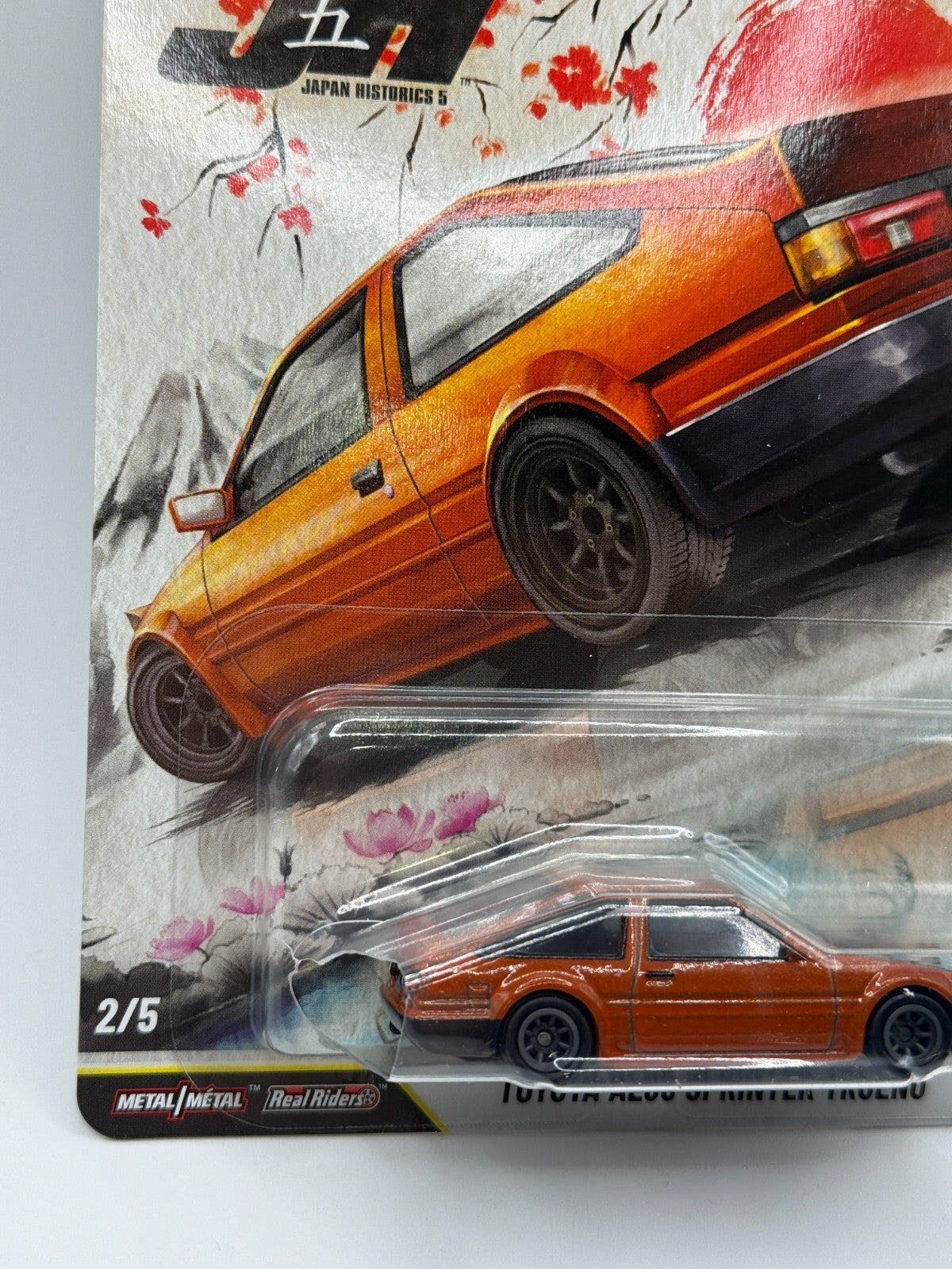 2026 Hot Wheels Premium Car Culture JH5 Toyota AE86 Sprinter Trueno (Damaged)