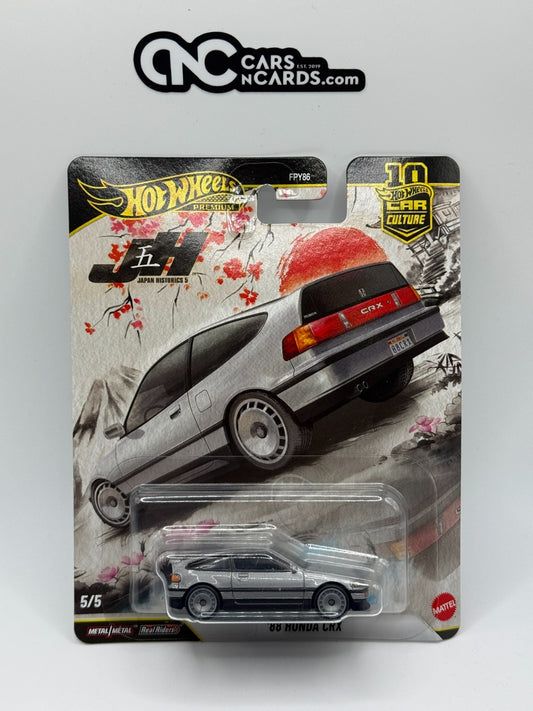 2026 Hot Wheels Premium Car Culture Japan Historics 5 '88 Honda CRX (Damaged)