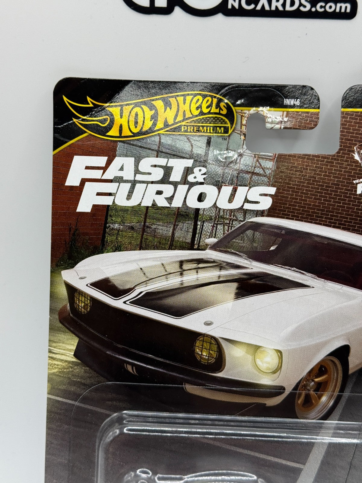 2026 Hot Wheels Premium Fast & Furious 1969 Ford Mustang Boss 302 (Card Damage)