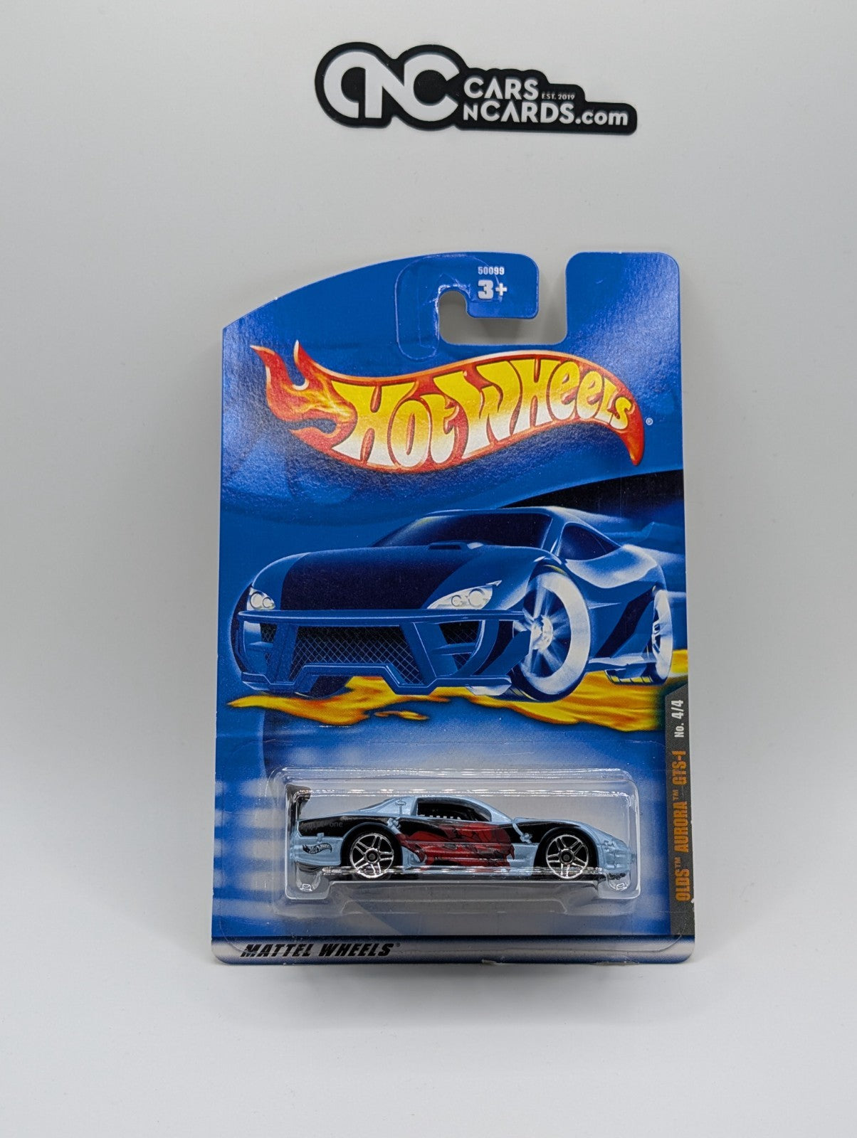 2001 Hot Wheels Olds Aurora GTS-1 Collector #64 (Soft Corners)