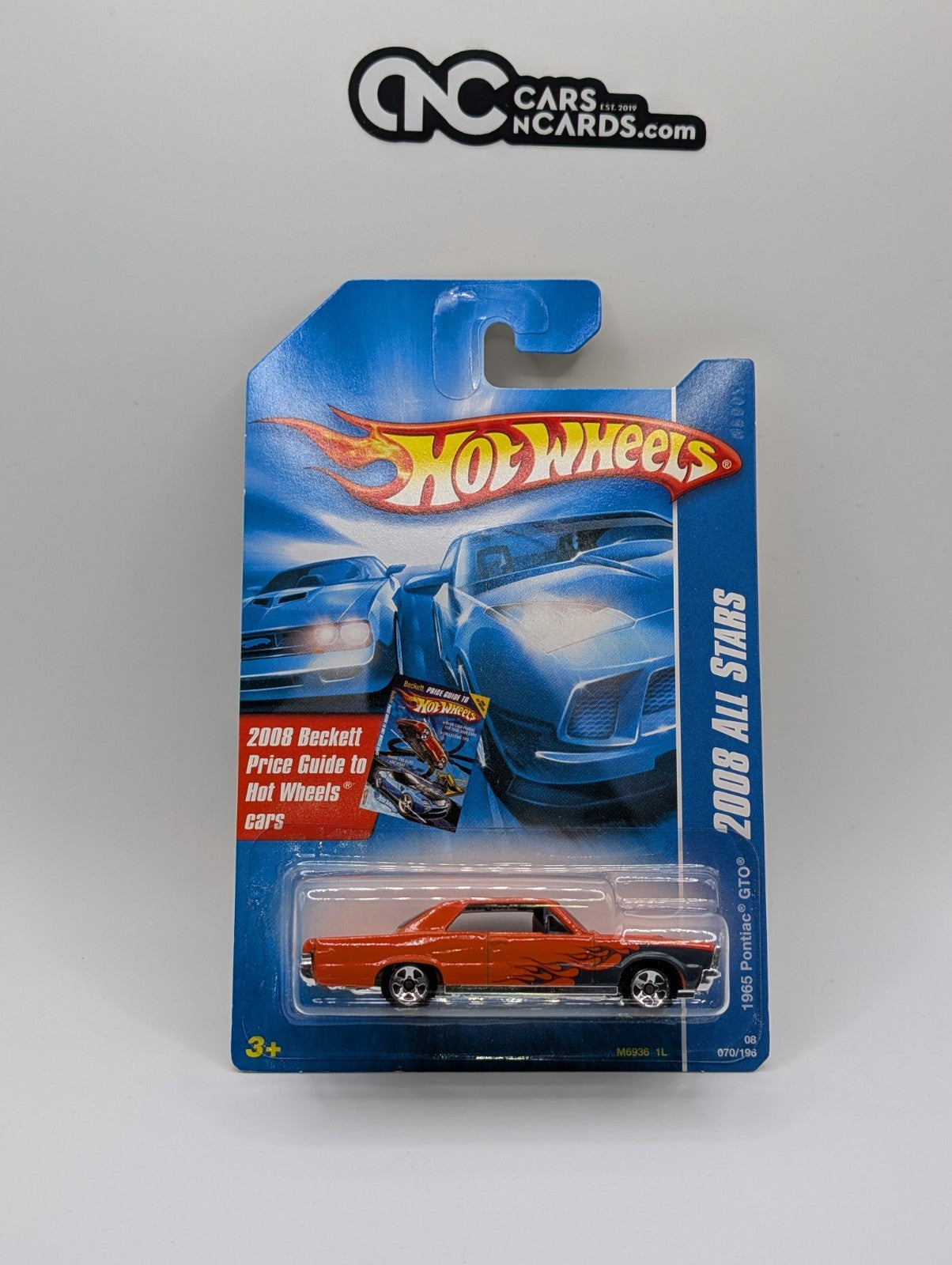 2008 Hot Wheels All Stars 1965 Pontiac GTO 70/196 (Soft Corners)