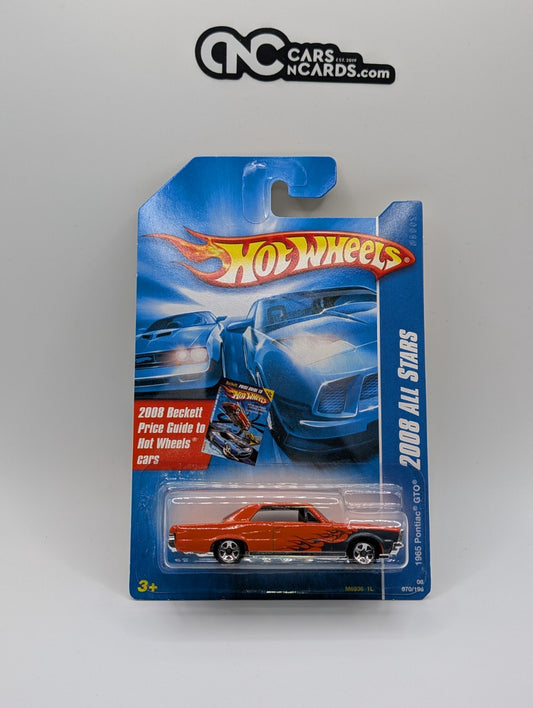 2008 Hot Wheels All Stars 1965 Pontiac GTO 70/196 (Soft Corners)