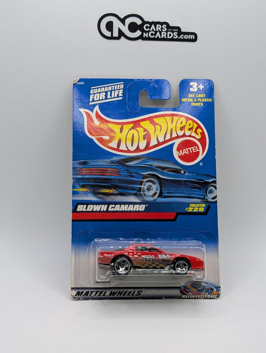 2000 Hot Wheels Blown Camaro Collector #229 (Card Damage)