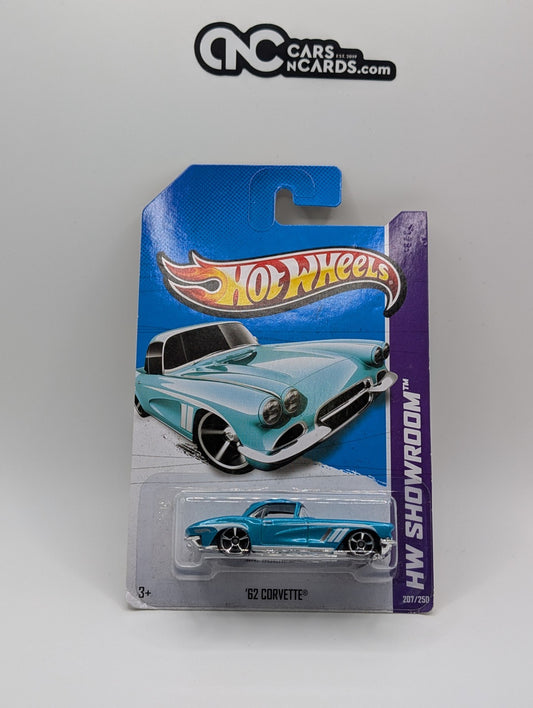 2013 Hot Wheels HW Showroom '62 Corvette 207/250 (Soft Corners)