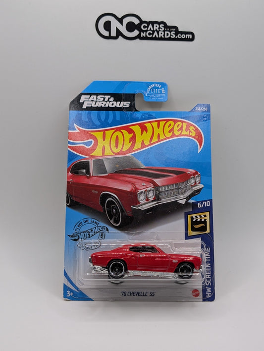 Hot Wheels HW Screen Time 6/10 '70 Chevelle SS Fast & Furious (Soft Corners)