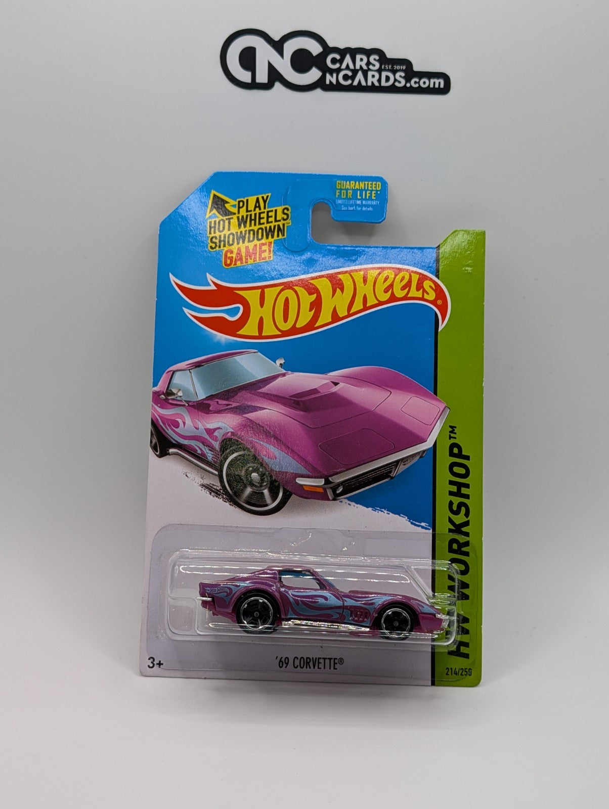 2014 Hot Wheels HW Showroom '69 Corvette 214/250 (Soft Corners)
