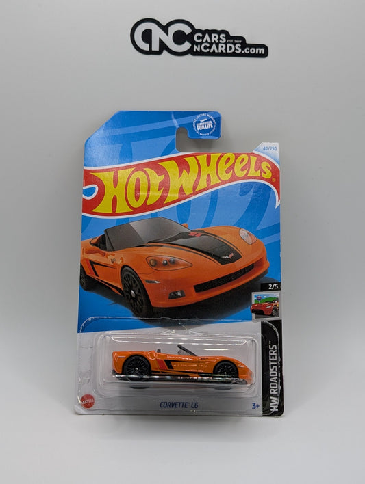 Hot Wheels HW Roadsters 2/5 Corvette C6 40/250 (Card Damage)