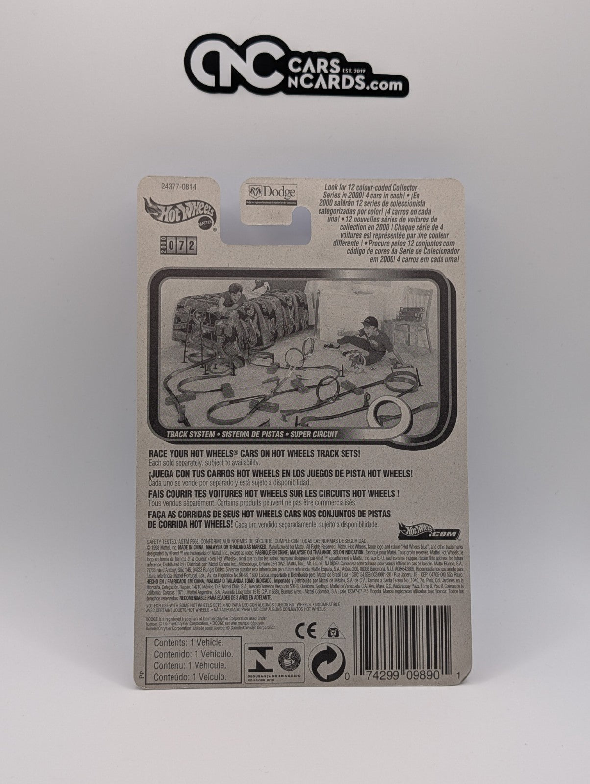 2000 Hot Wheels First Editions 12/36 Dodge Charger R/T (Soft Corners)