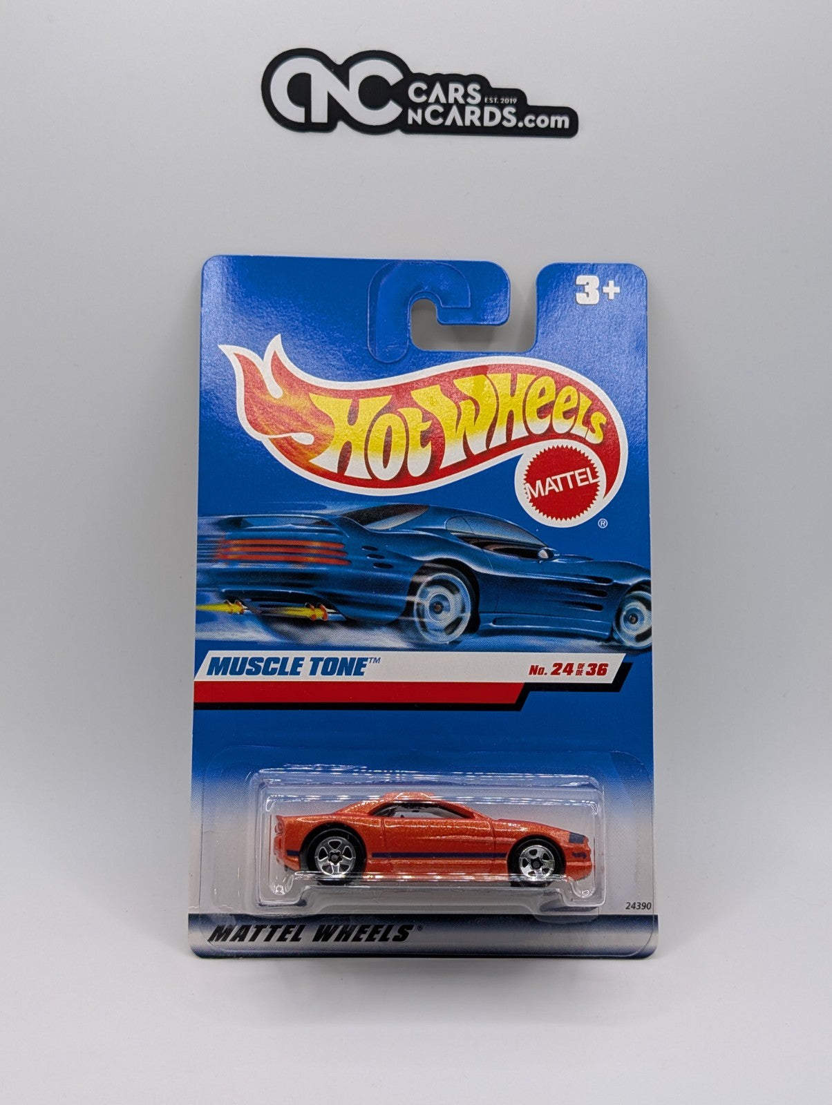 2000 Hot Wheels First Editions 24/36 Muscle Tone (Soft Corners)