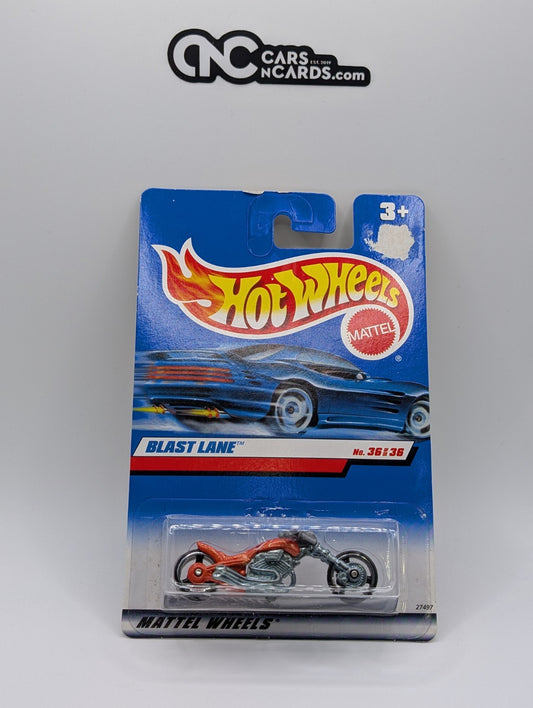 2000 Hot Wheels First Editions 36/36 Blast Lane (Card Damage)