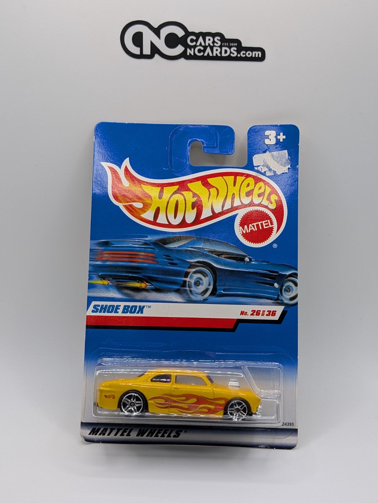 2000 Hot Wheels First Editions 26/36 Shoe Box (Card Damage)