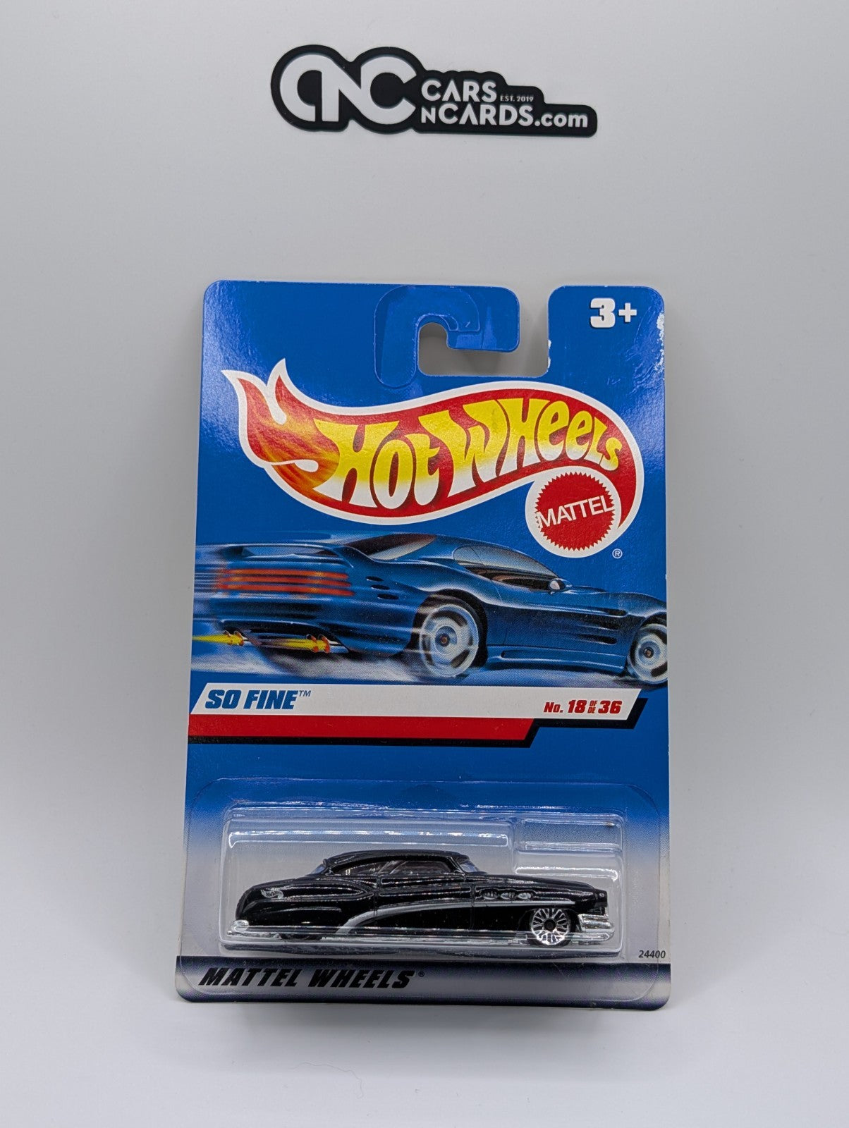 2000 Hot Wheels First Editions 19/36 So Fine (Card Damage)