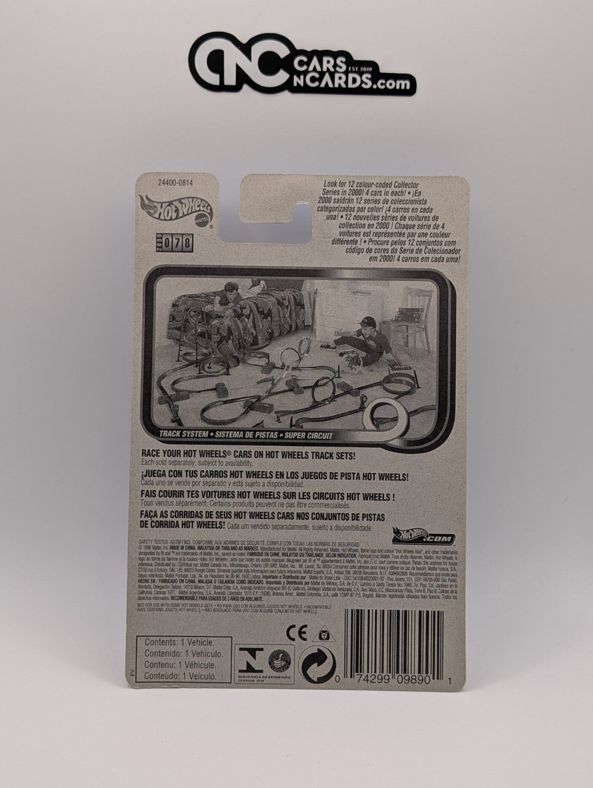 2000 Hot Wheels First Editions 19/36 So Fine (Card Damage)