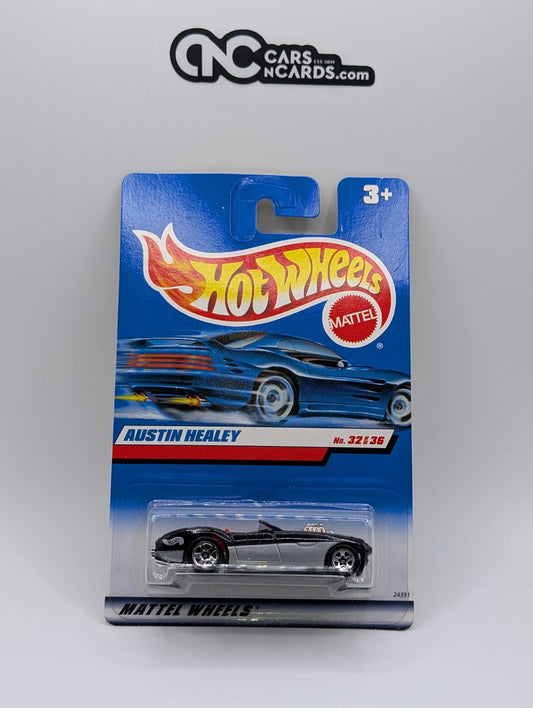 2000 Hot Wheels First Editions 32/36 Austin Healey (Card Damage)