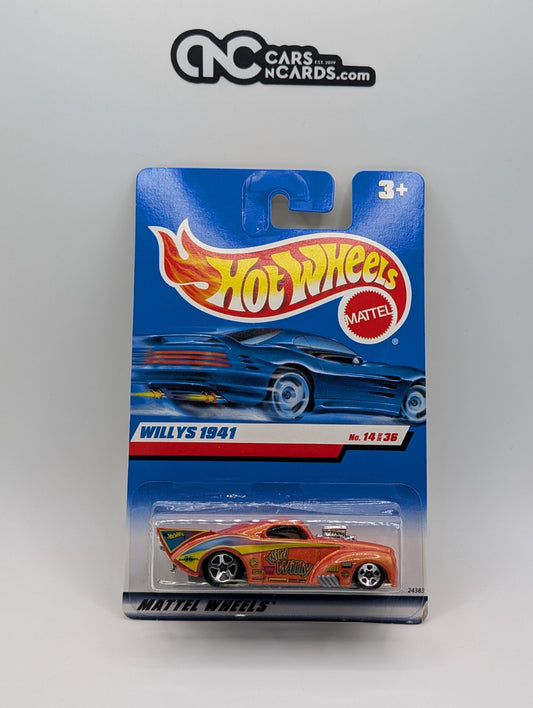 2000 Hot Wheels First Editions 14/36 Willys 1941 (Soft Corners)