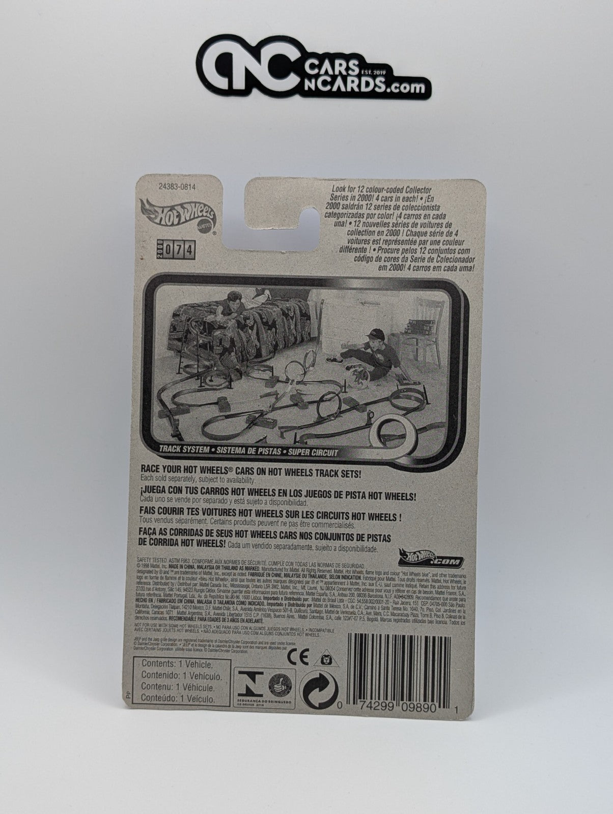 2000 Hot Wheels First Editions 14/36 Willys 1941 (Soft Corners)