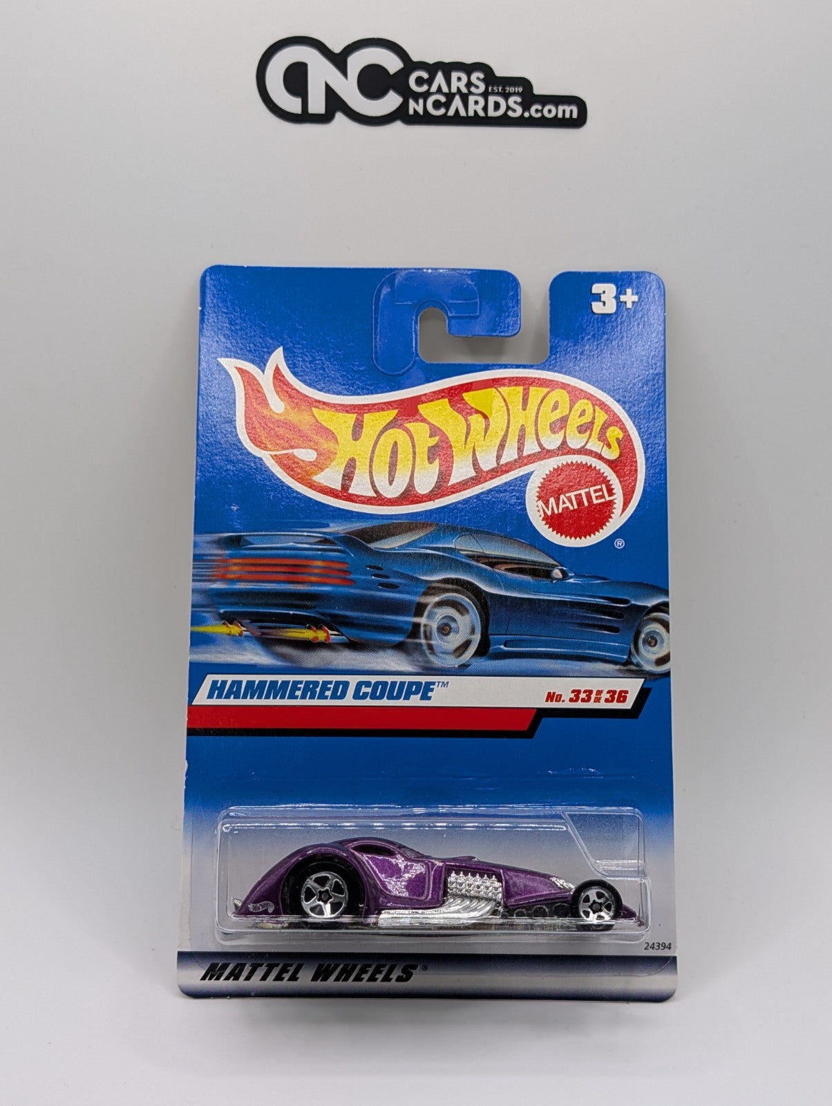 2000 Hot Wheels First Editions 33/36 Hammered Coupe (Soft Corners)