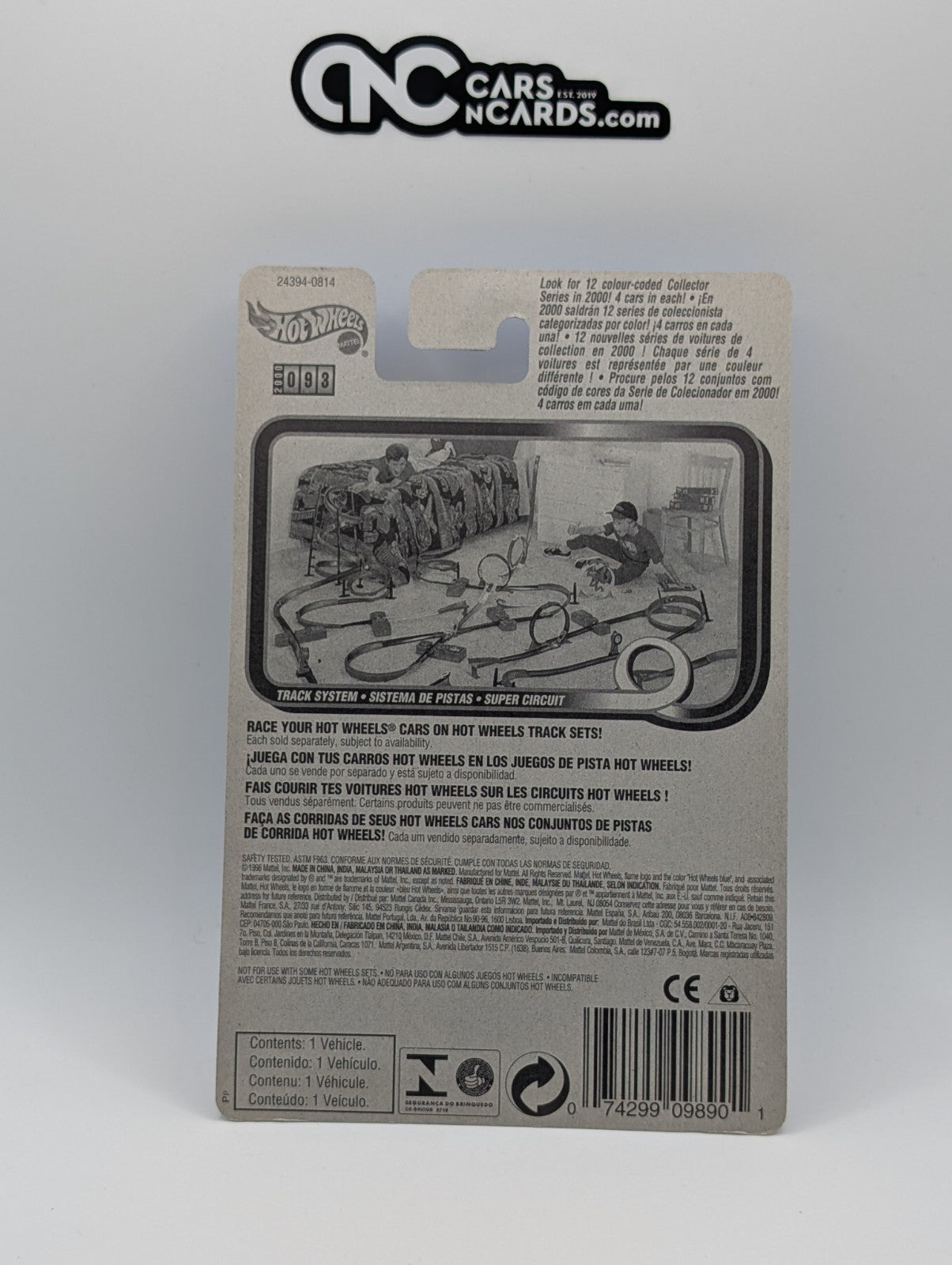 2000 Hot Wheels First Editions 33/36 Hammered Coupe (Soft Corners)