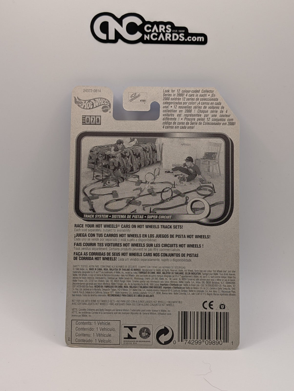 2000 Hot Wheels First Editions 19/36 Vette 1965 (Soft Corners)