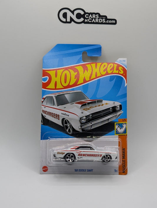 Hot Wheels Muscle Mania 1/5 '68 Dodge Dart 142/250 (Soft Corners)