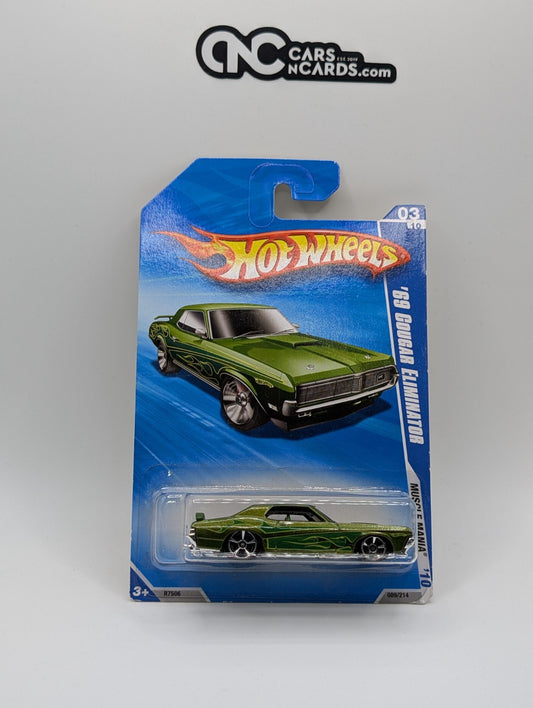 2010 Hot Wheels Muscle Mania 3/10 '69 Cougar Eliminator 89/214 (Soft Corners)