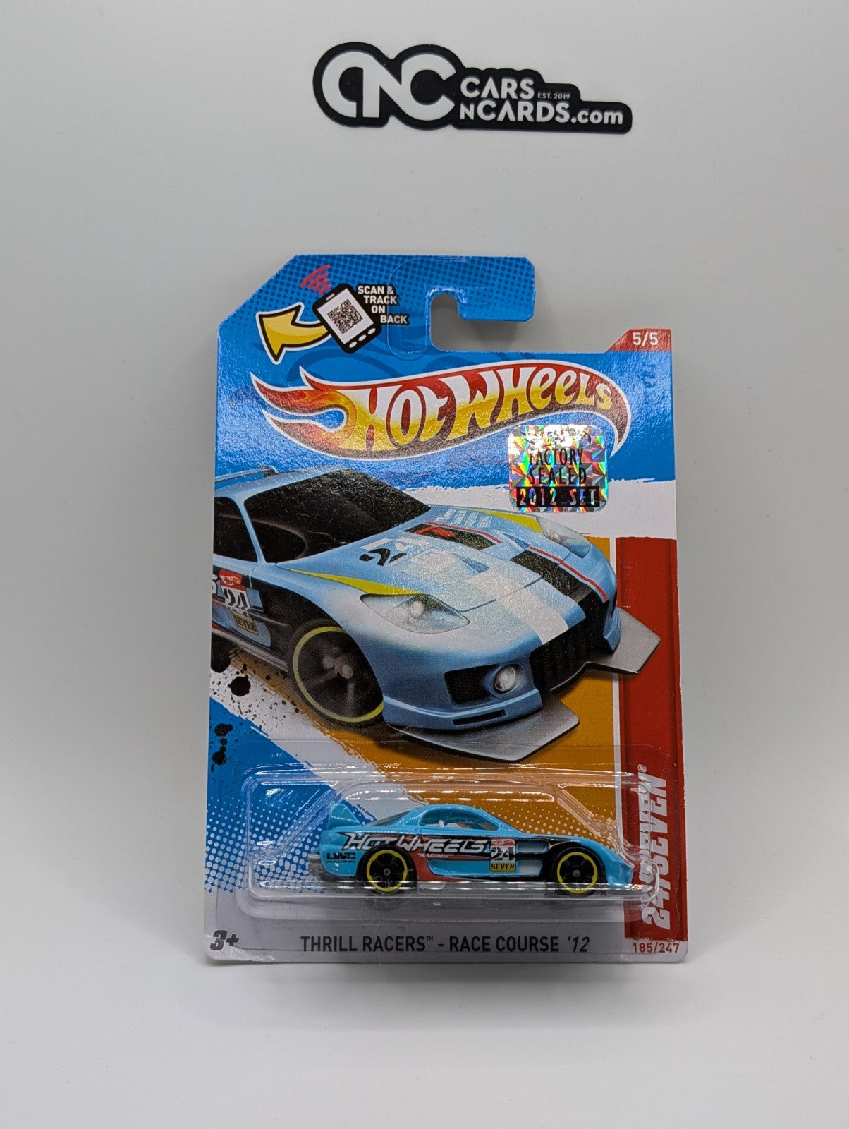 2012 Hot Wheels Factory Sealed 24/Seven 185/247 (Soft Corners)