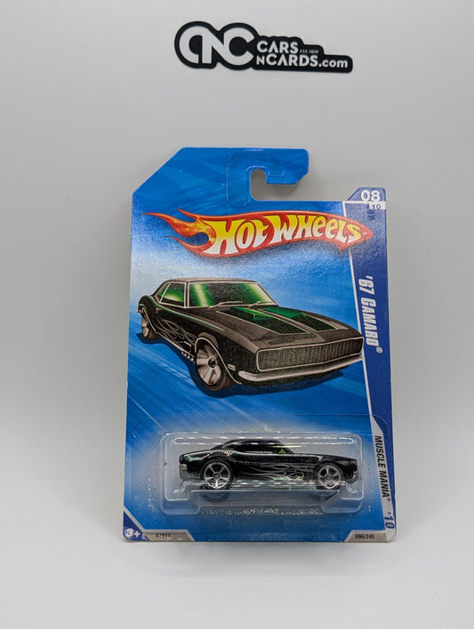 2010 Hot Wheels Muscle Mania 8/10 '67 Camaro (Soft Corners)