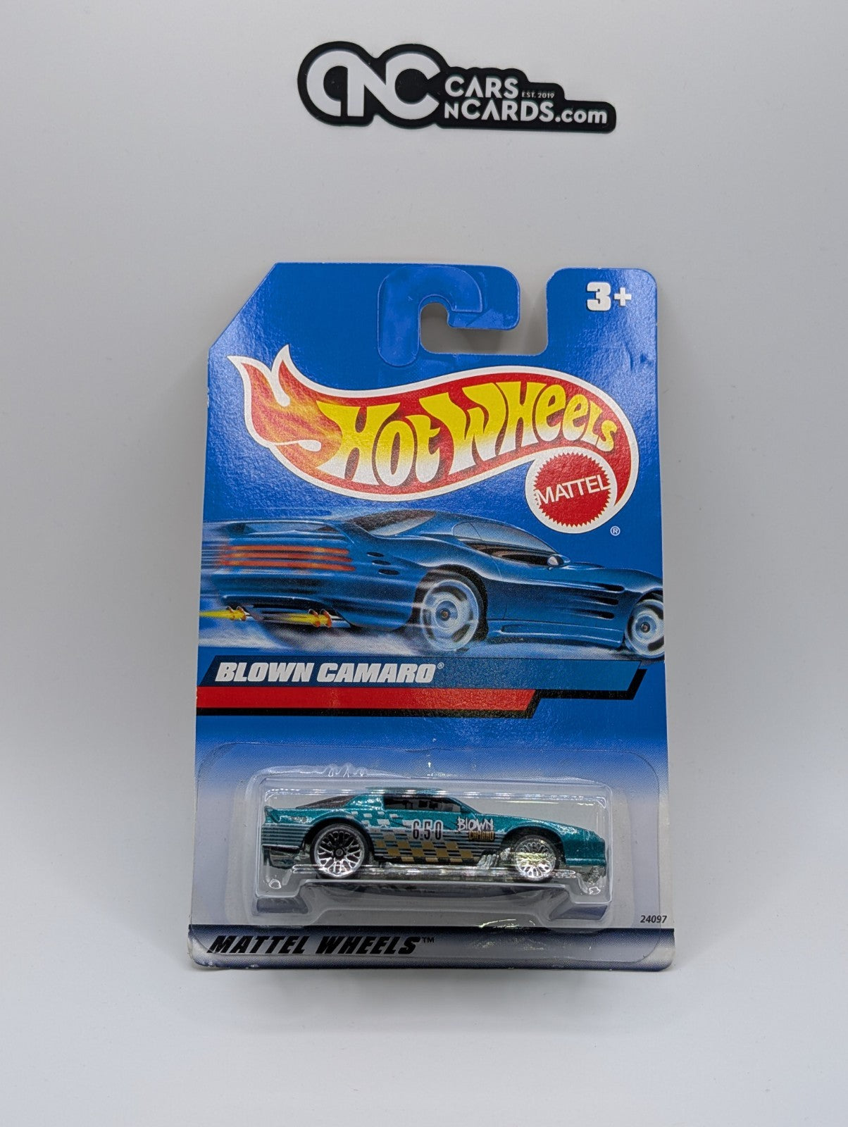 1999 Hot Wheels Blown Camaro (Card Damage)