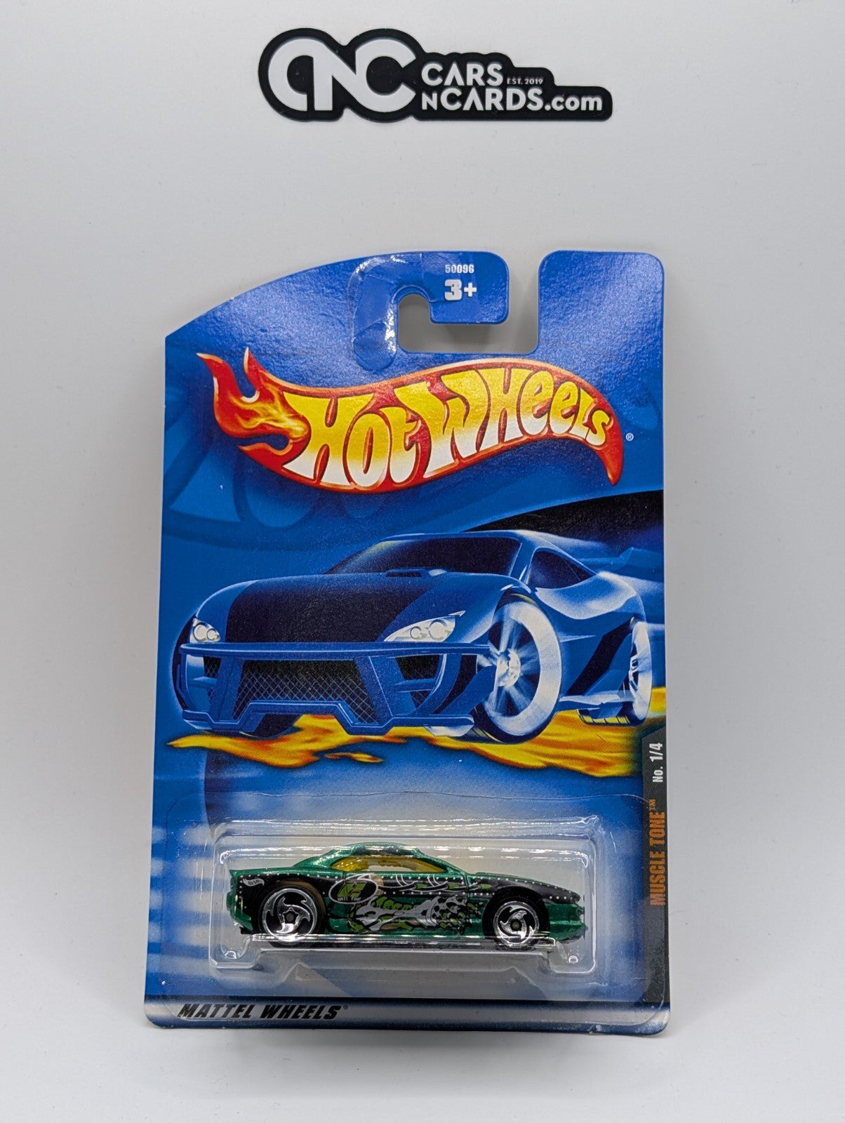 2001 Hot Wheels Collector #61 Muscle Tone (Soft Corners)