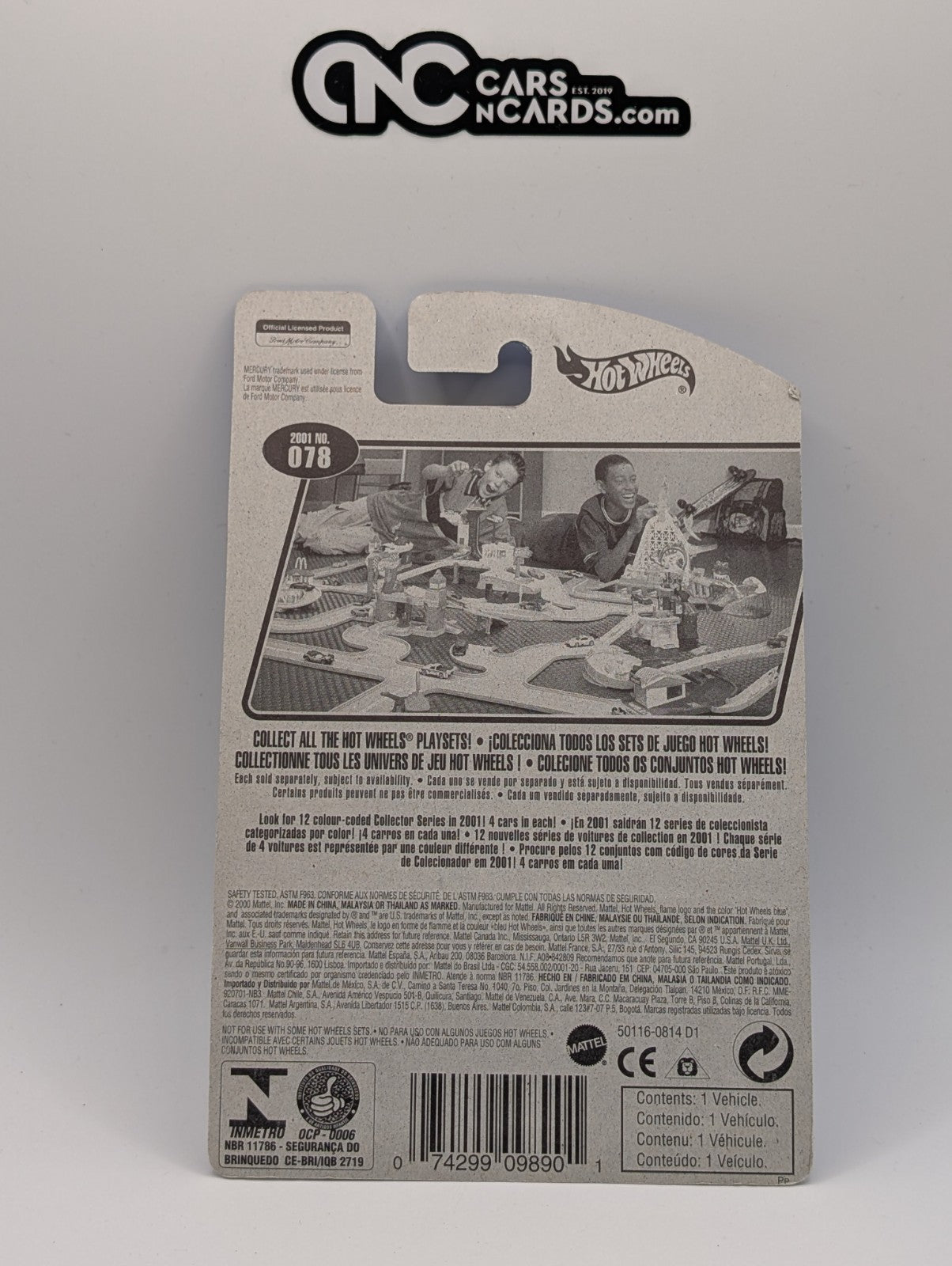 2001 Hot Wheels Tail Dragger Collector #78 (Soft Corners)