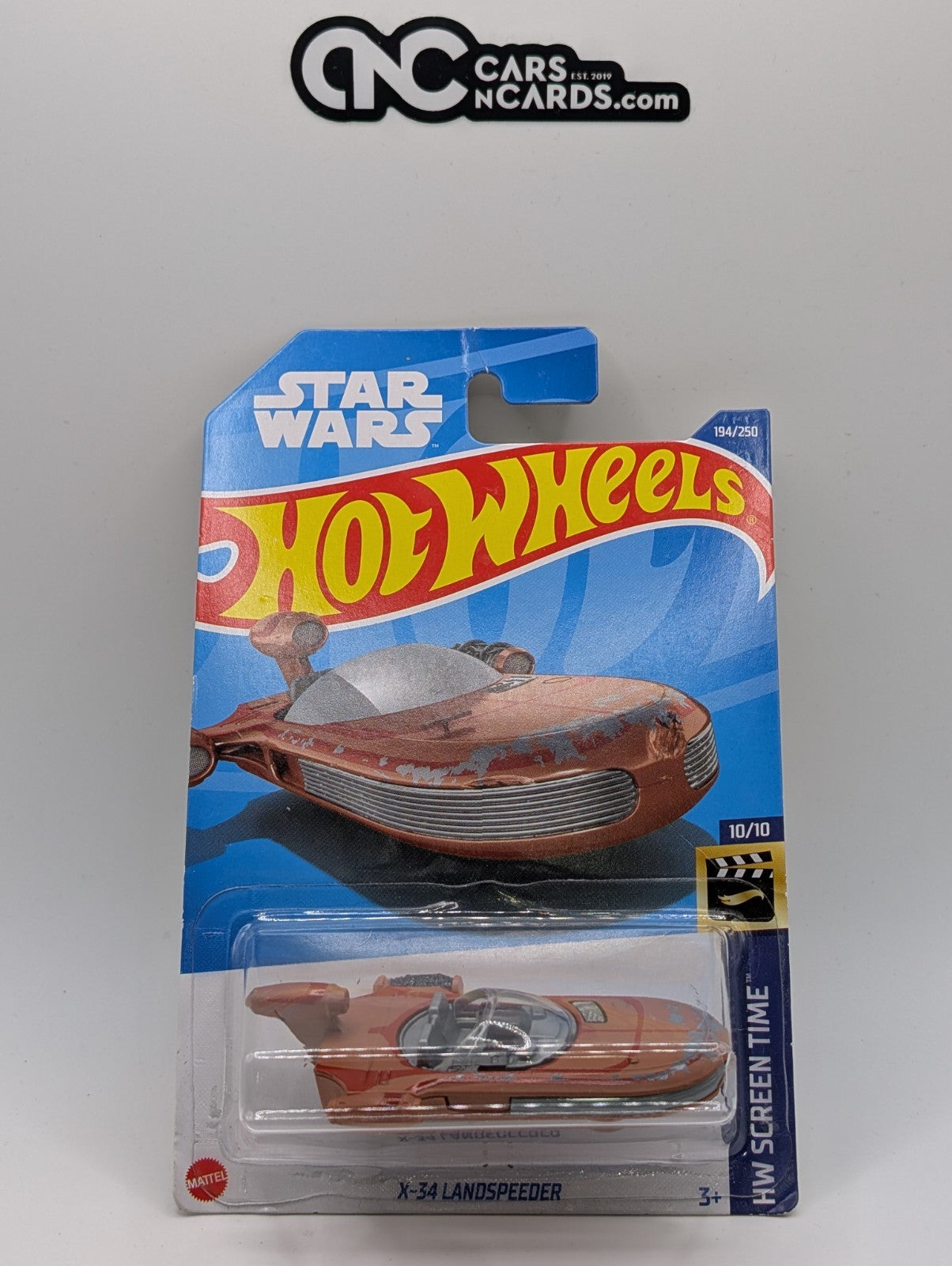 Hot Wheels Star Wars X-34 Landspeeder (Card Damage)