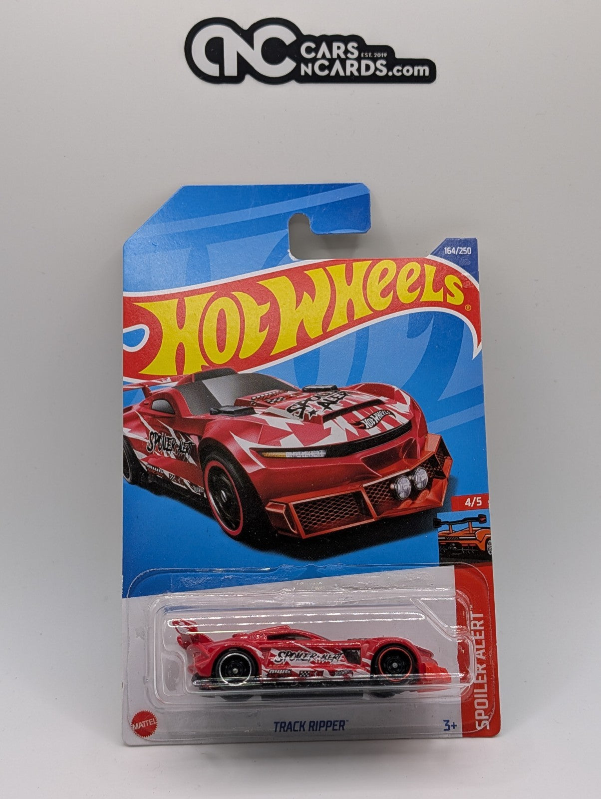 Hot Wheels Spoiler Alert 4/5 Track Ripper 164/250 (Soft Corners)