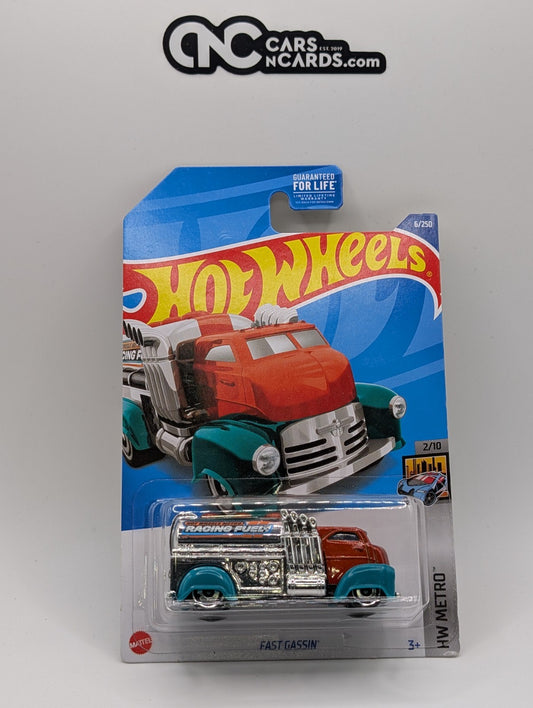 Hot Wheels HW Metro 2/10 Fast Gassin' 6/250 (Soft Corners)