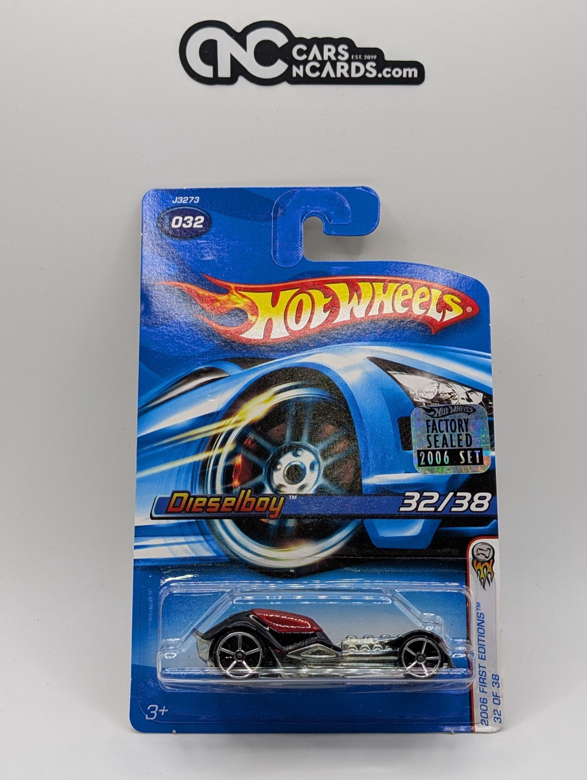 2006 Hot Wheels First Editions 32/38 Factor Sealed Dieselboy (Soft Corners)
