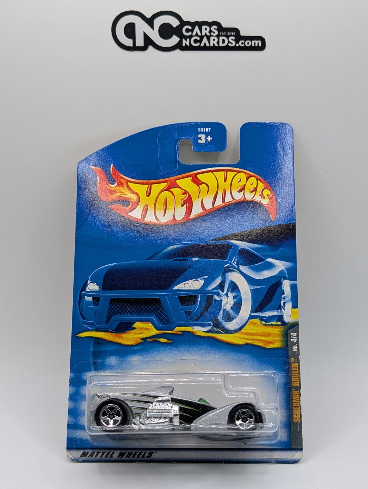2001 Hot Wheels Screamin' Hauler Collector #72 (Soft Corners)