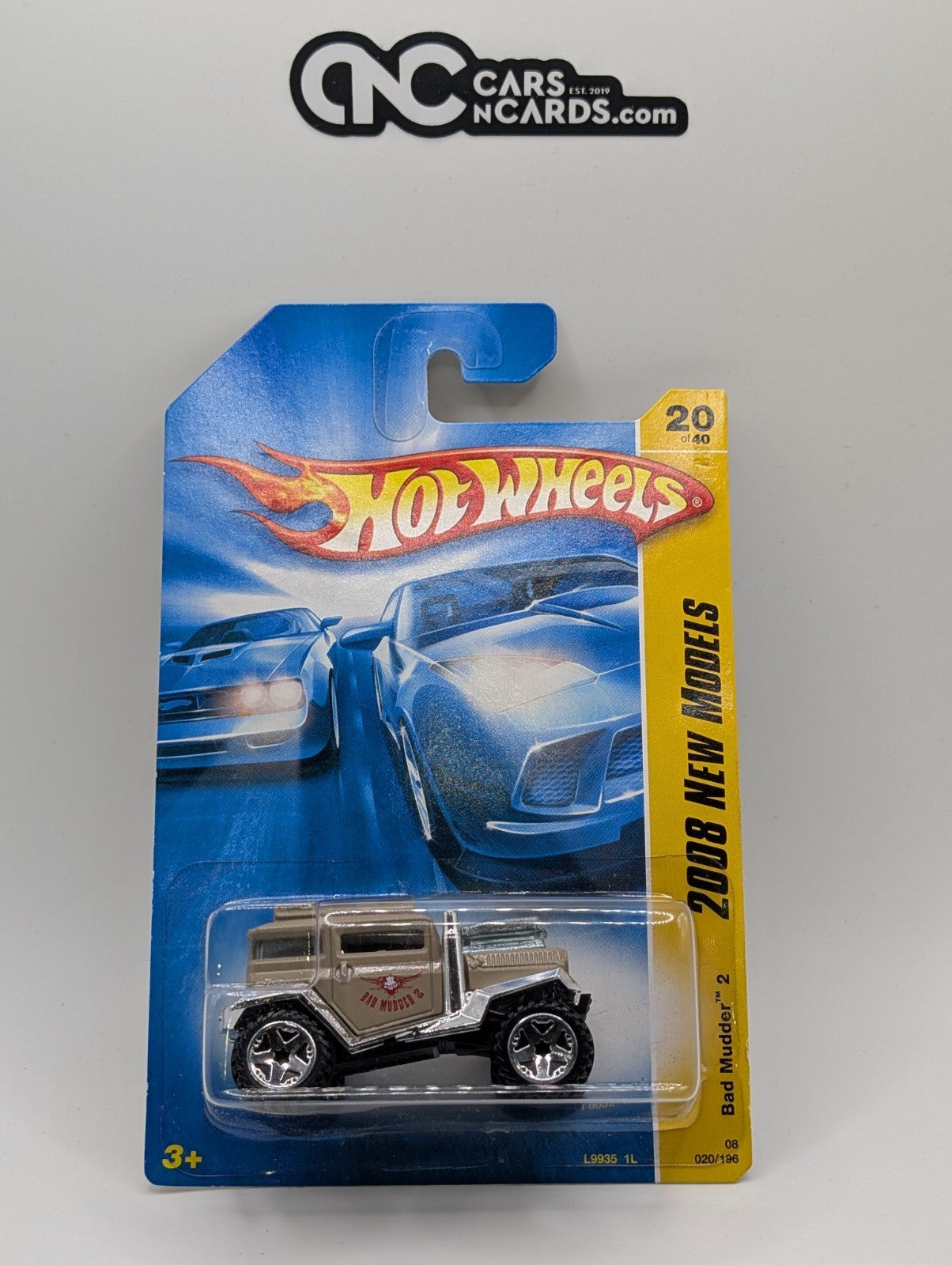 2008 Hot Wheels New Models 20/40 Bad Mudder 2 20/196 (Soft Corners)