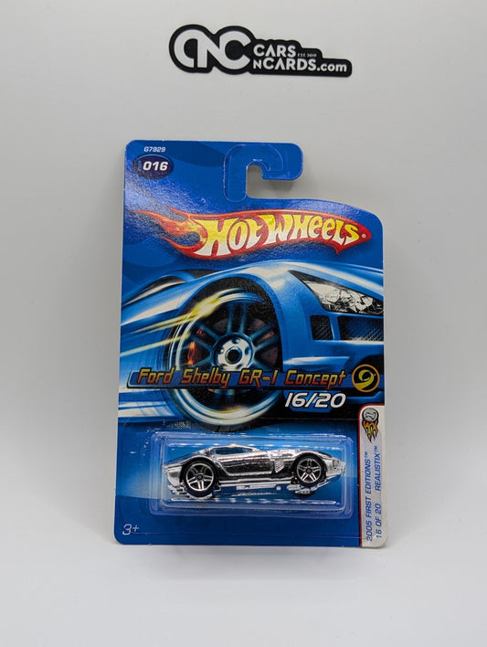 2005 Hot Wheels First Editions 16/20 Ford Shelby GR-1 Concept (Soft Corners)
