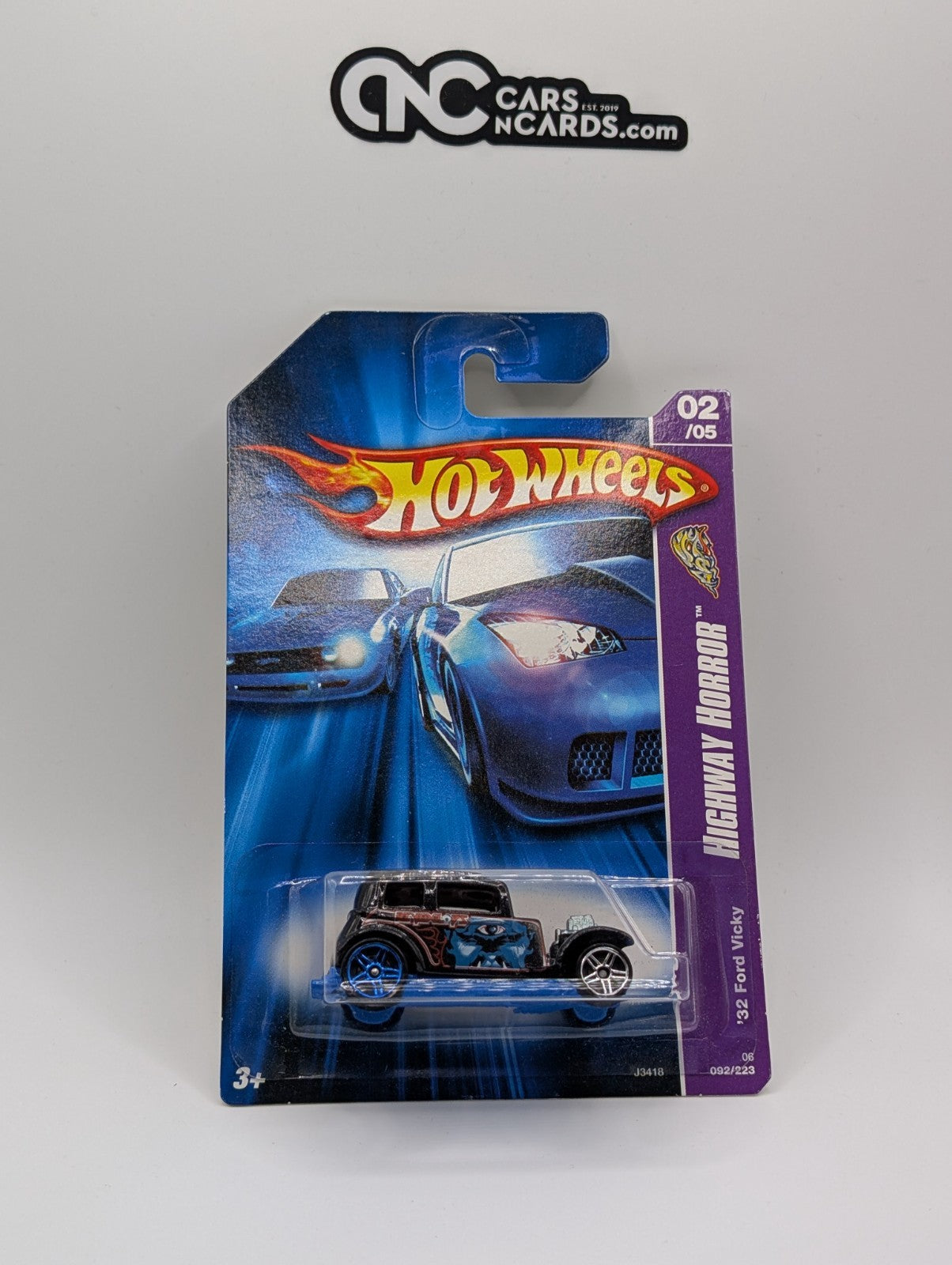 2007 Hot Wheels Highway Horror 2/5 '32 Ford Vicky 92/223 (Soft Corners)