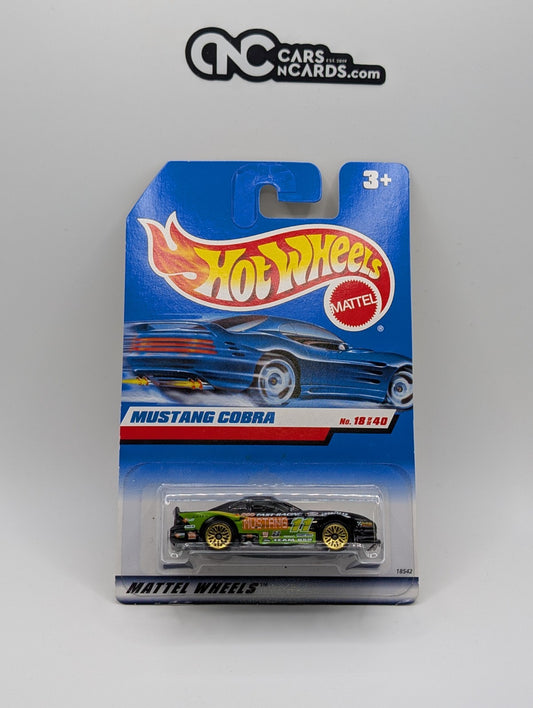 1998 Hot Wheels First Editions 18/40 Mustang Cobra (Soft Corners)