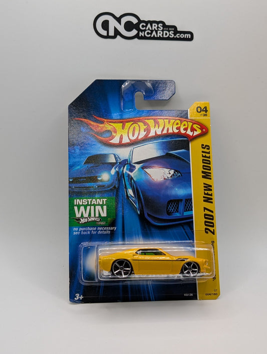 2007 Hot Wheels New Models 4/36 '69 Ford Mustang (Soft Corners)