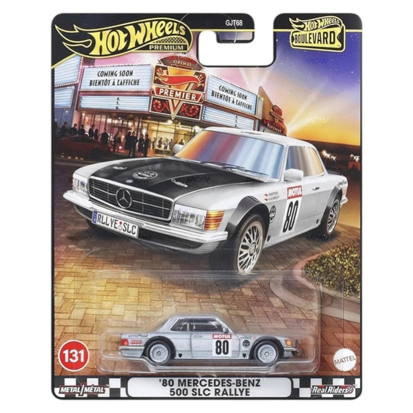 2025 Hot Wheels Premium Boulevard '80 Mercedes-Benz 500 SLC Rallye #131