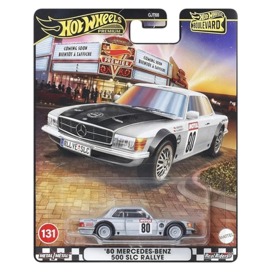 2025 Hot Wheels Premium Boulevard '80 Mercedes-Benz 500 SLC Rallye #131