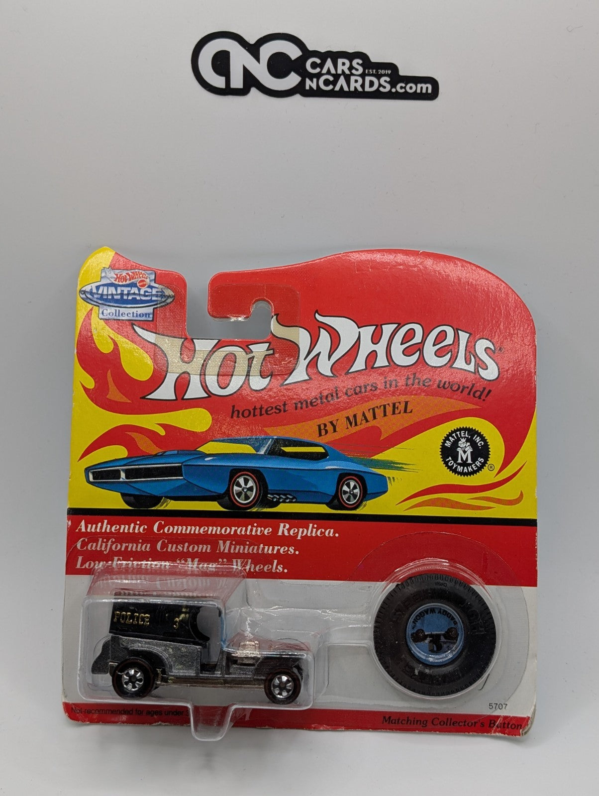 1993 Hot Wheels Vintage Series Paddy Wagon 5707 (Card Damage)