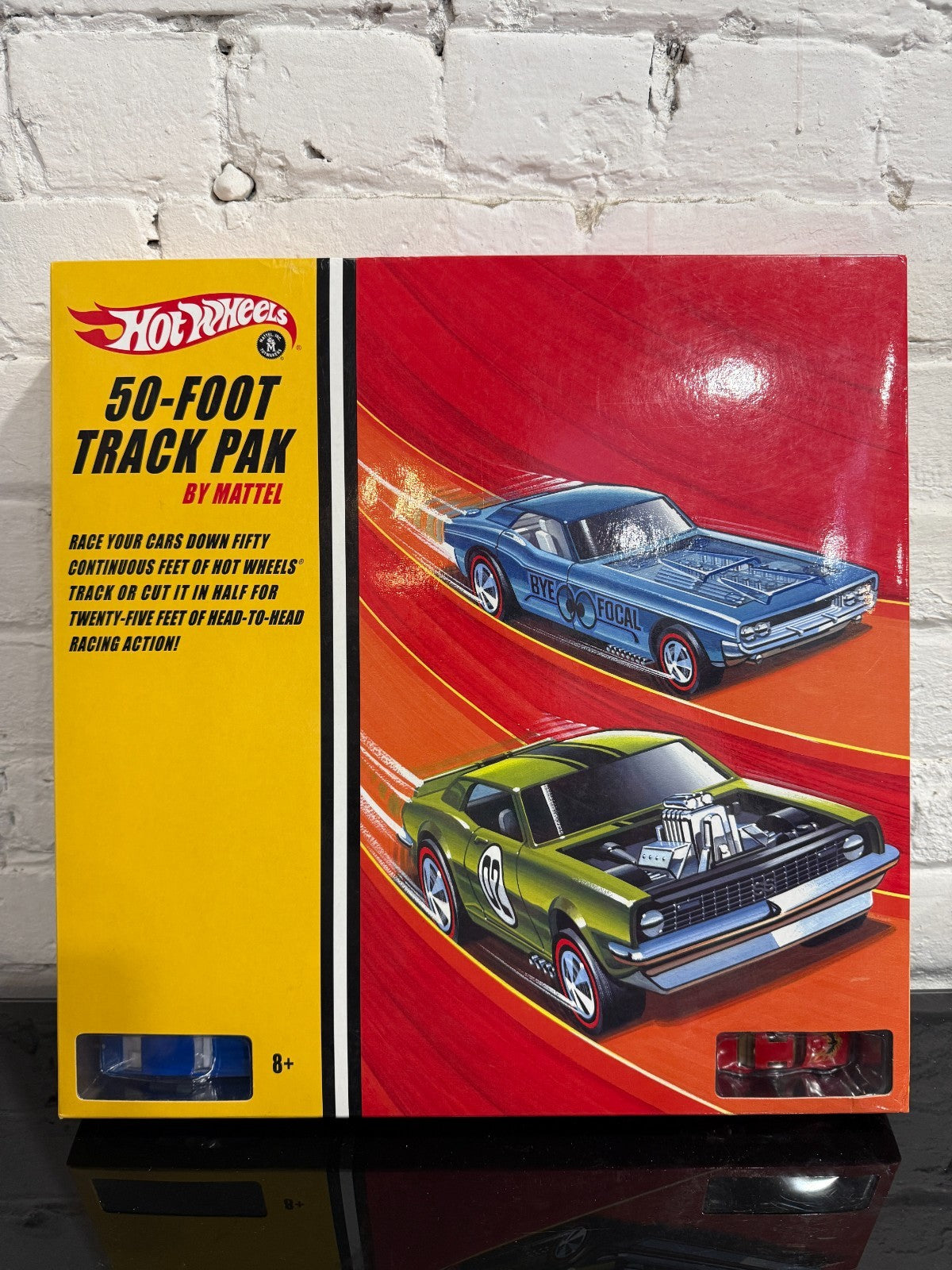 2004 Hot Wheels 50-Foot Track Pak Hot Bird Charger Redlines SEALED BOX