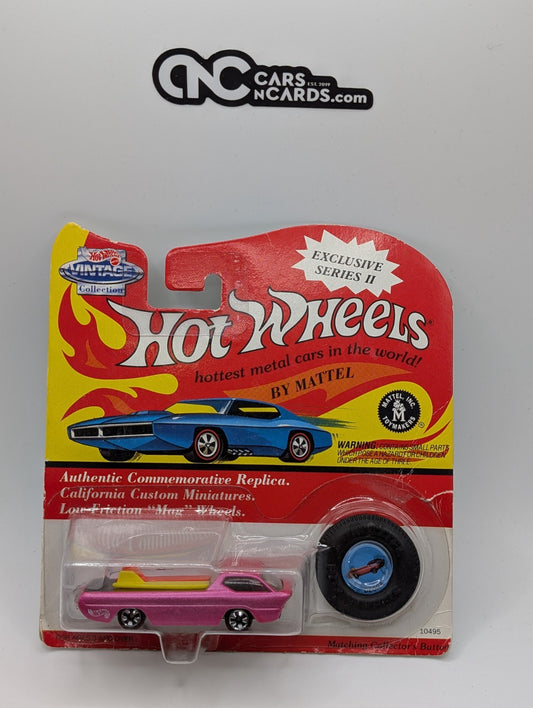 1993 Hot Wheels Vintage Exclusive II Series Deora Pink 10495 (Card Damage)