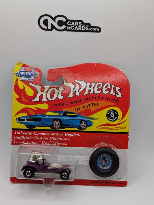 1993 Hot Wheels Vintage Series Red Baron Purple 5700 (Card Damage)
