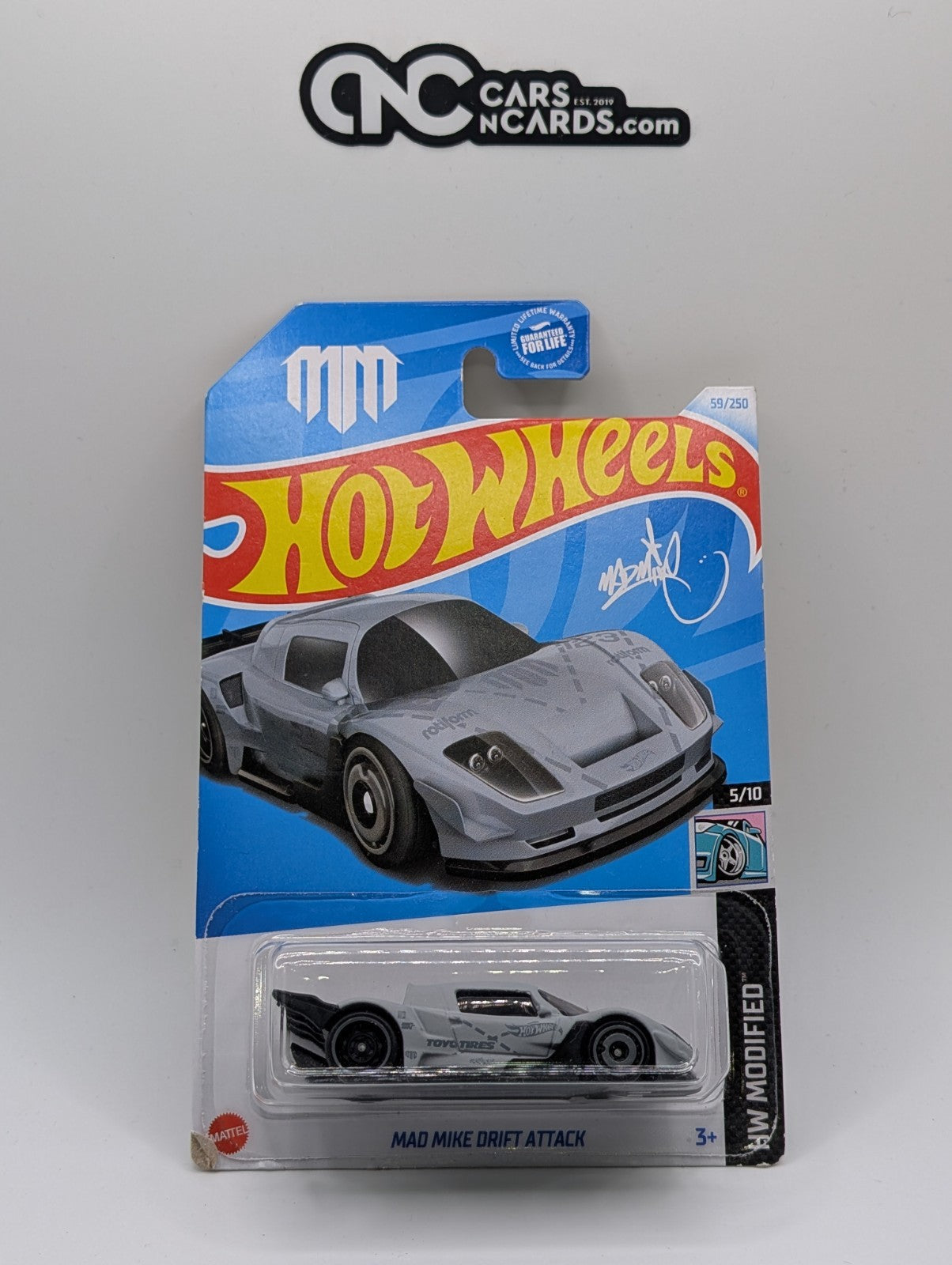 Hot Wheels HW Modified 5/10 Mad Mike Drift Attack 59/250 (Soft Corners)