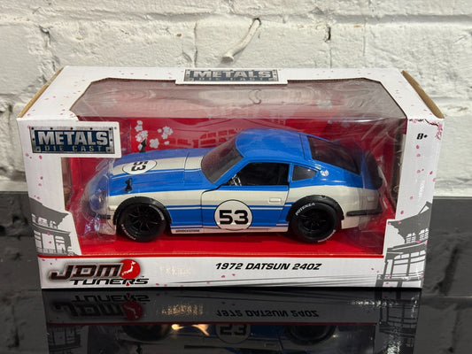 Jada Metals JDM Tuners 1972 Datsun 240Z Widebody 1:24 Diecast Open Box