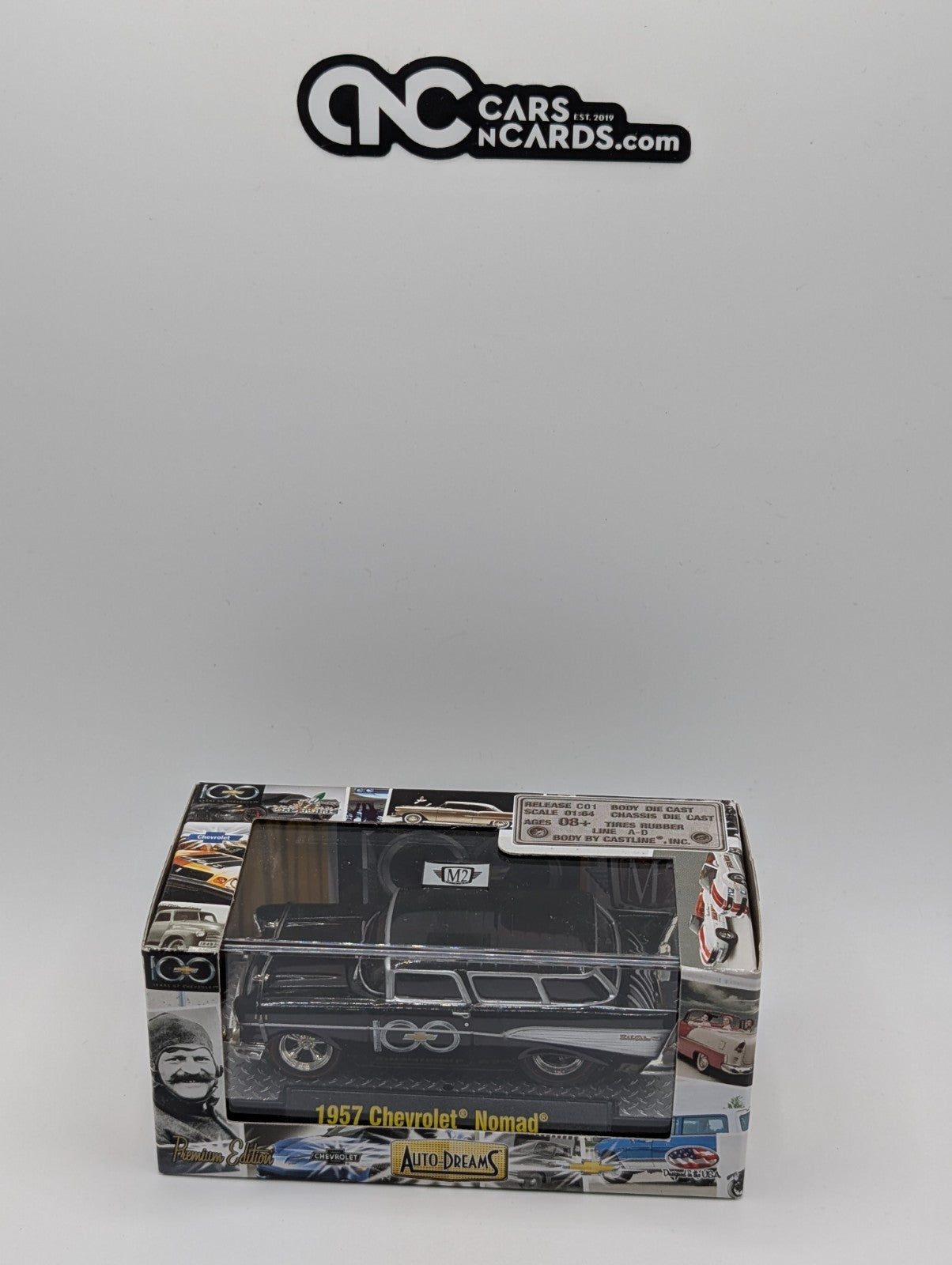 M2 Auto Dreams 100 Years Of Chevrolet 1957 Chevrolet Nomad 1:64
