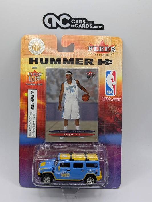 2004 Fleer Collectibles Hummer H2 Carmelo Anthony Rookie Card (Soft Corners)
